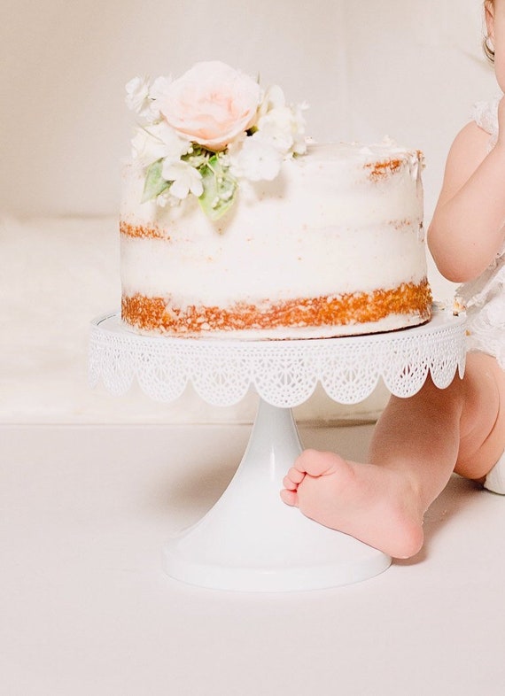 Custom Floral Cake Topper: First Birthday, Wedding, or Smash Cake