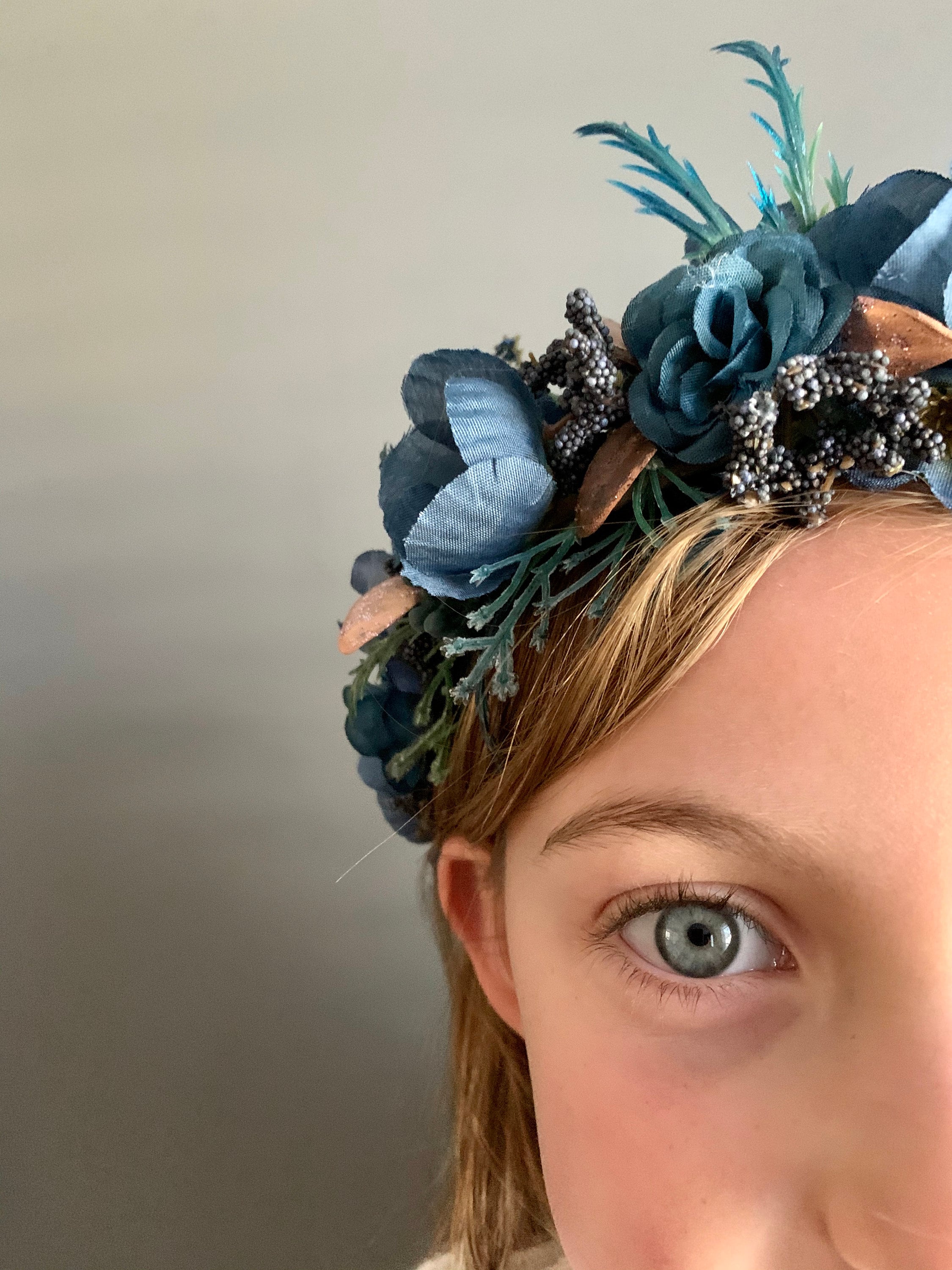 Ready to Ship Flower Crown, Flower Halo, Flower Crown, Floral Crown