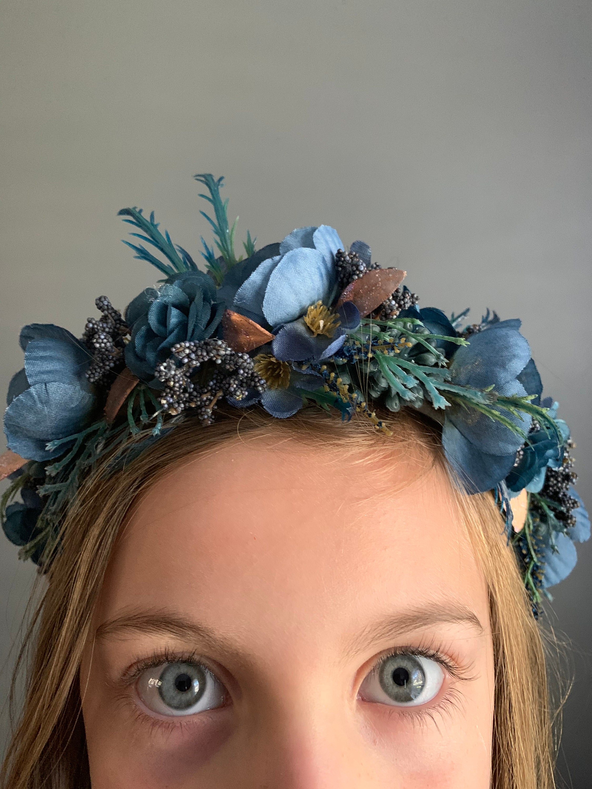 Ready to Ship Flower Crown, Flower Halo, Flower Crown, Floral Crown