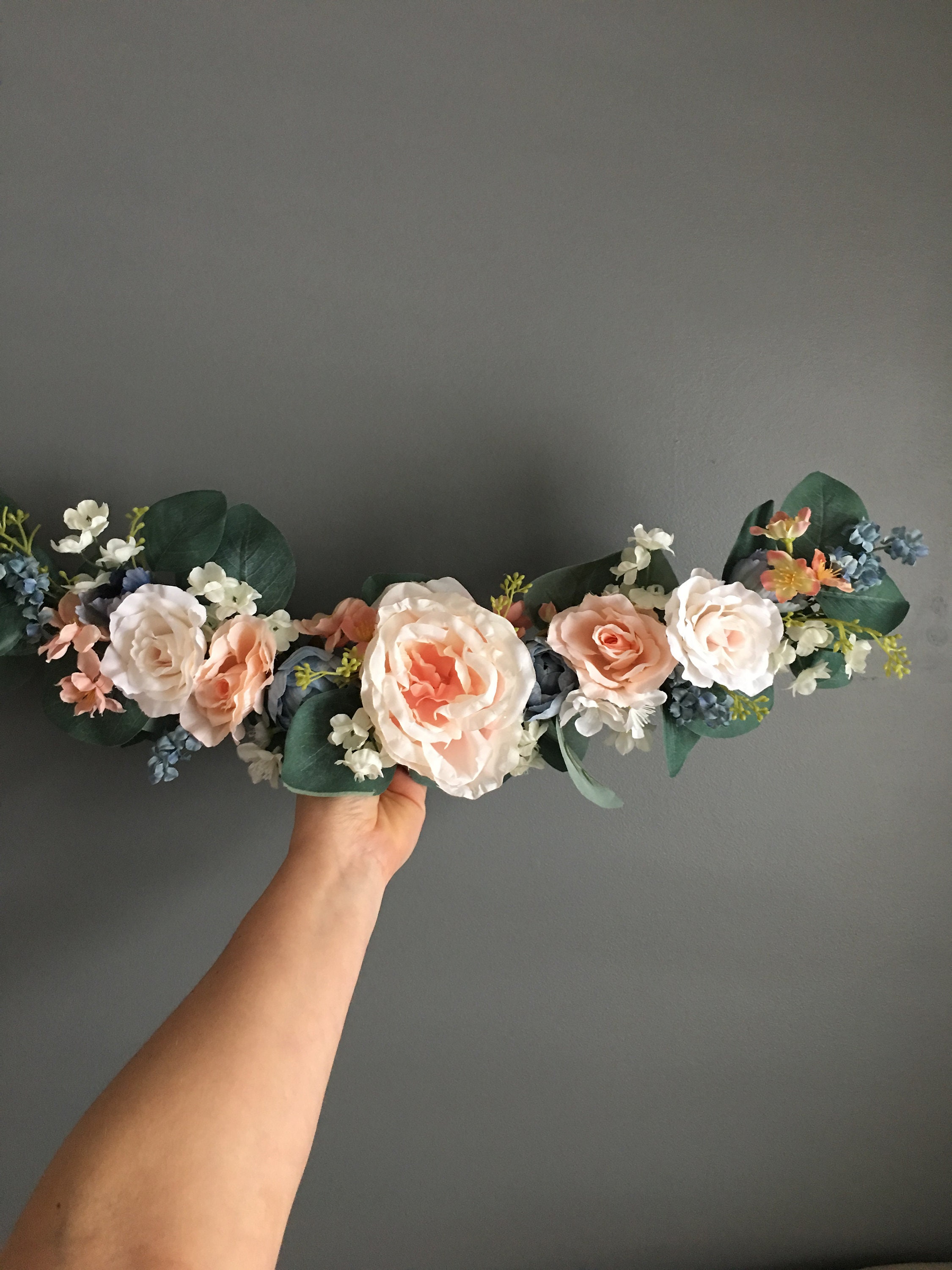 Flower garland bohemian flower garland letterboard garland  Etsy