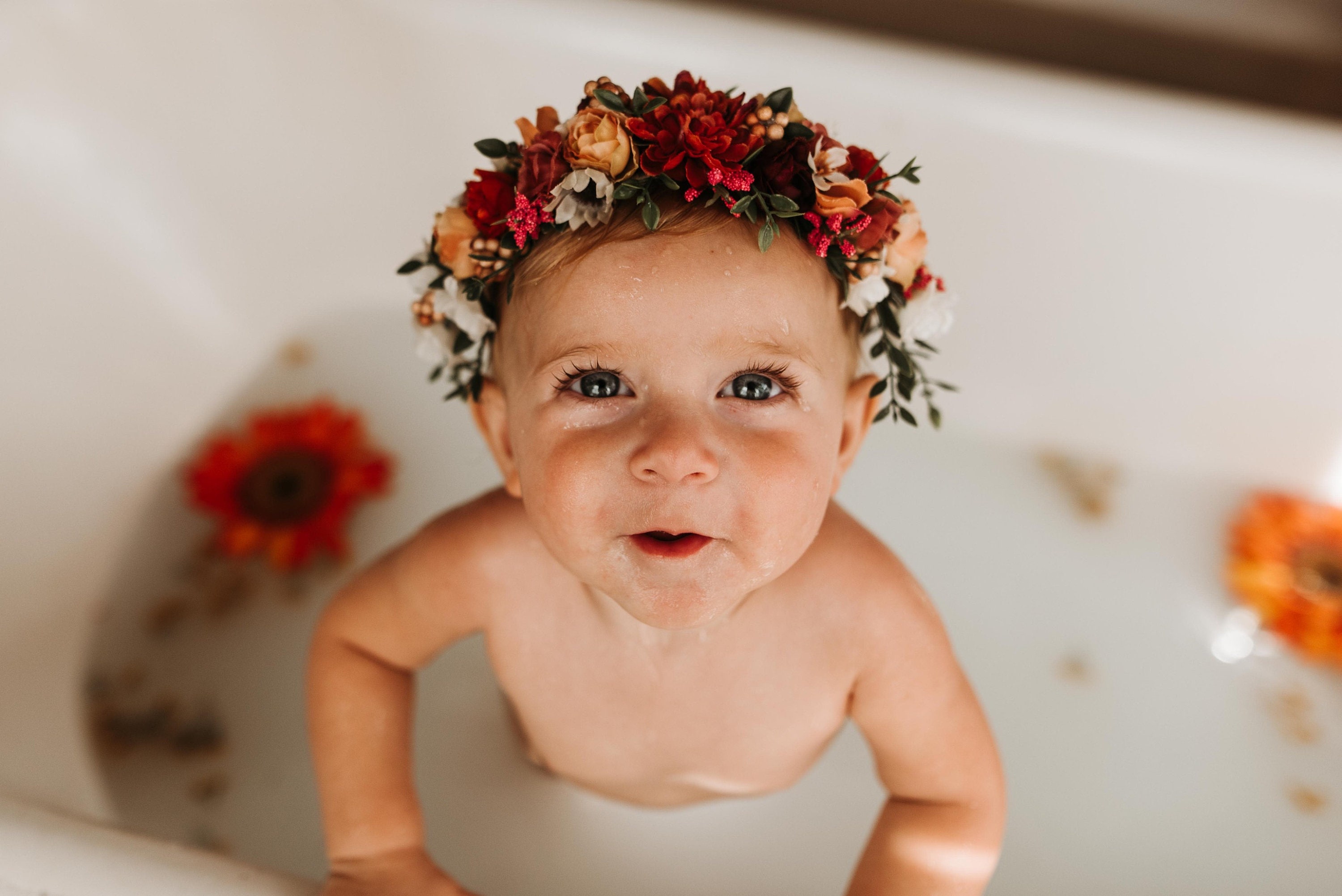 Baby flower headband deals