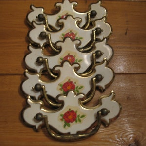 French provincial style antique drawer pulls made in canada 5 image 1