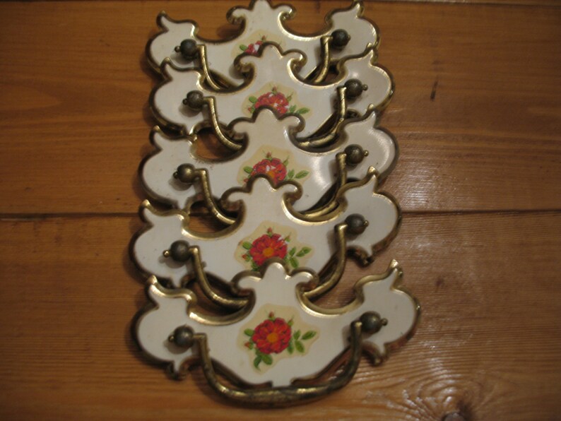 French provincial style antique drawer pulls made in canada 5 image 1