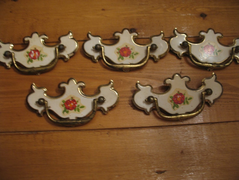 French provincial style antique drawer pulls made in canada 5 image 3