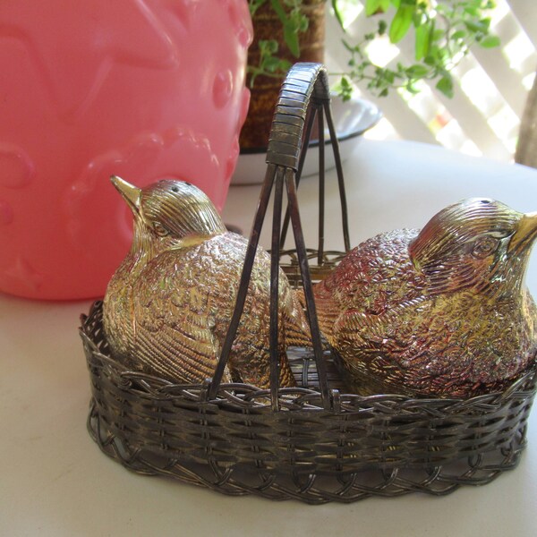 Bird Salt and Pepper Shakers Etsy