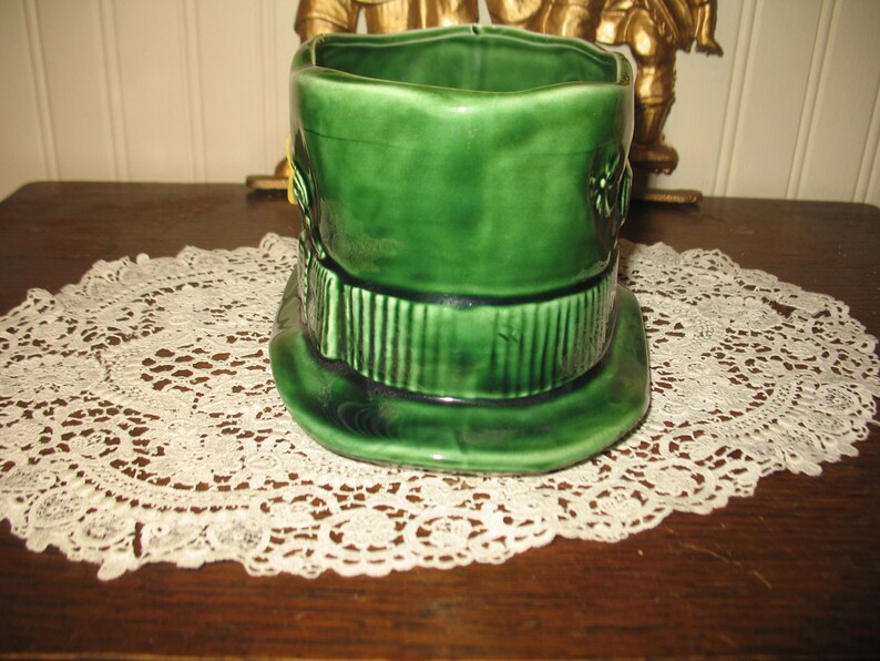 planter. Little trout fishing Hat planter rub ens originals japan vase