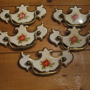 French provincial style antique drawer pulls made in canada 5 image 2