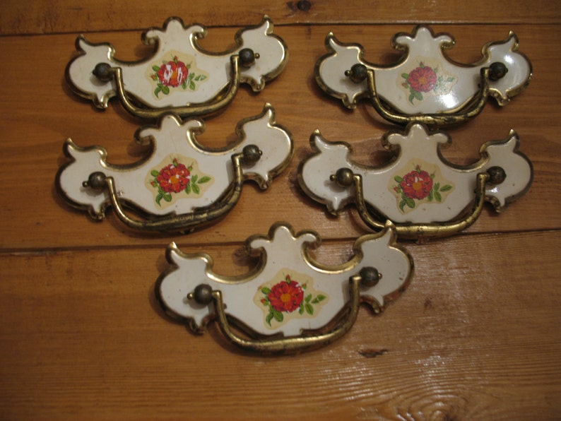 French provincial style antique drawer pulls made in canada 5 image 2