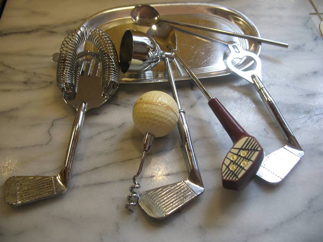Golfthemed Bar Set. Etsy