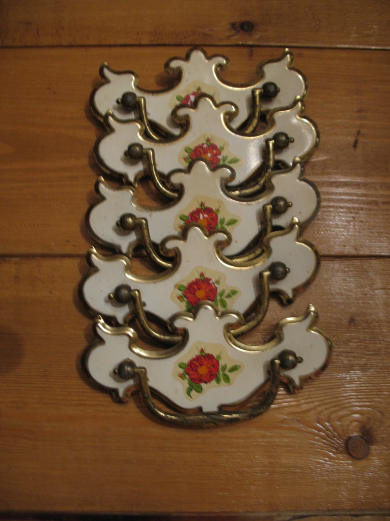 French provincial style antique drawer pulls made in canada 5 image 4