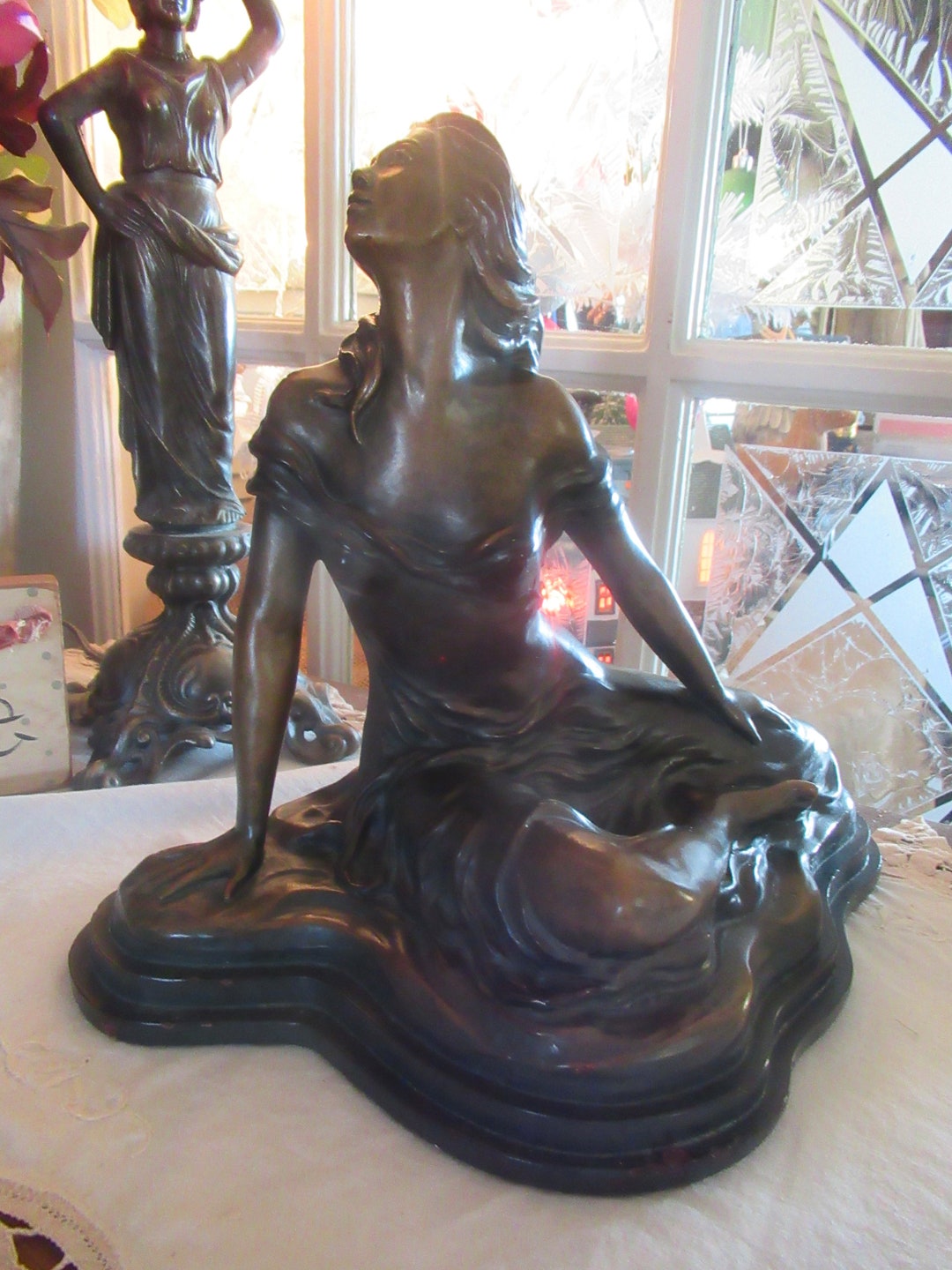 Rare Alice Heath Austin Productions Sculpture Vintage 1991