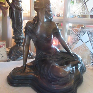 Sculpture Austin Productions Inc Art Deco Female Sculpture &#39;Enchanted&#39; Signed by Alice Heath