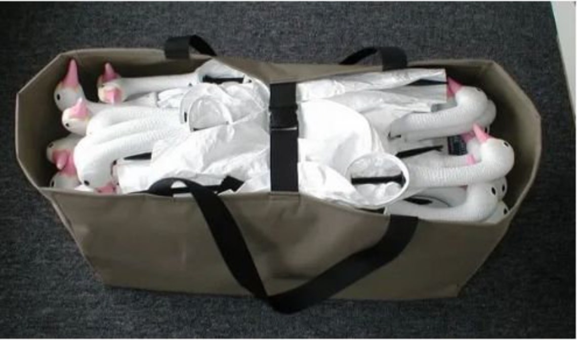 3 Windsock / Silo Custom Decoy Bags with Clip Top Etsy