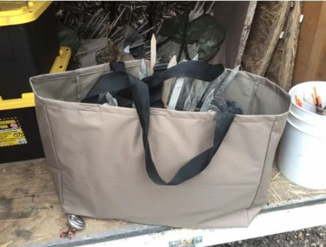 3 Windsock / Silo Custom Decoy Bags with Clip Top Etsy