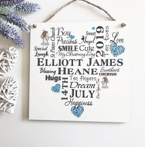 bespoke christening gifts