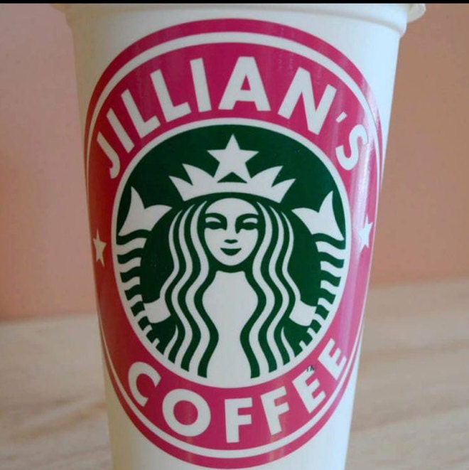 Personalized Starbucks Coffee Mug Custom Starbucks Cup Etsy