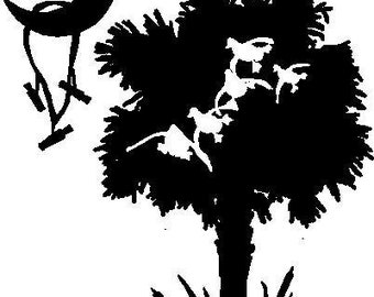 Palmetto Tree with Duck Calls Decal Duck Hunter Duck Call Hunting South Carolina SC