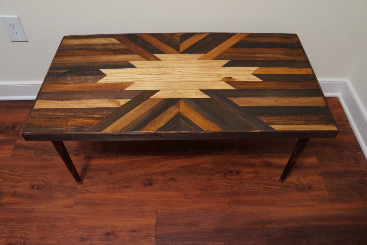 S M Coffee Table Native Boho Southwestern Mid Century