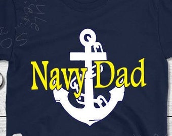 Proud Navy Dad Tshirt, Proud Navy Mom Tshirt, Navy Wife, Navy Mom, Navy Dad, Military Mom, Military Dad, Navy Parents, Navy Graduation, PIR