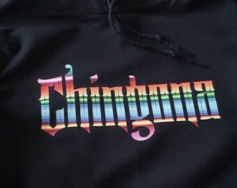 Chingona Hoodie Sweater, Chingona Serape Hoodie, Bad Ass Woman Hoodie, Cute Latina Hoodie, Chingona Shirt, Serape Shirt,, Sweaters for Women