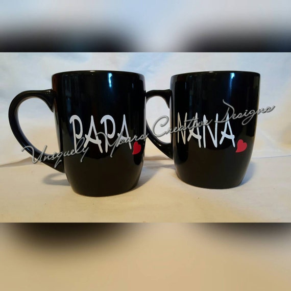 nana and papa mugs