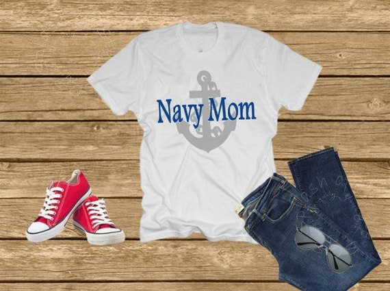 navy mom sneakers