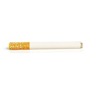 10-Pack Metal One Hitter Dugout Pipes with Steel Bowl Poker and Cleaning Brush | Real-Feel Cigarette Design Smoking Bats for 4 Inch Dug Out image 6
