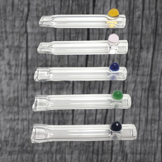 pinch hit tobacco PINCHIE Tiny Glass One Hitter, Pinch Hitter Pipes, Tiny Travel Taster Bat,  Thick 3