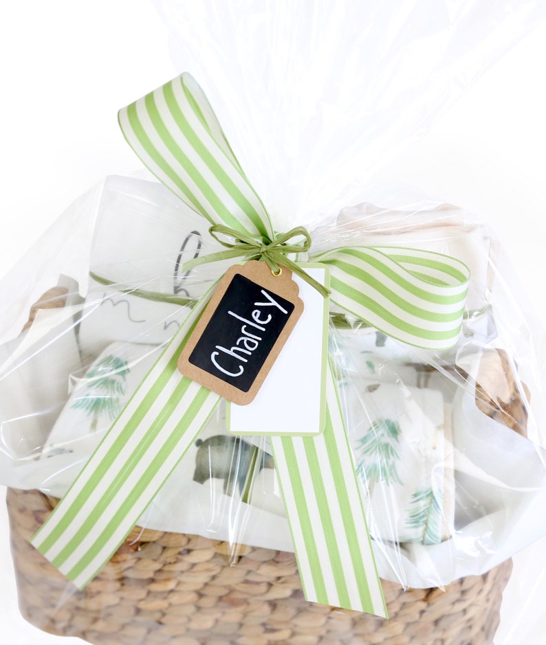 Baby Gift Basket Organic Baby Gift Basket Gender Neutral Etsy