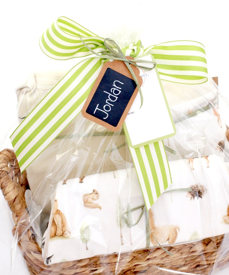 Baby Gift Basket Organic Baby Gift Basket Unique Baby Gifts Etsy