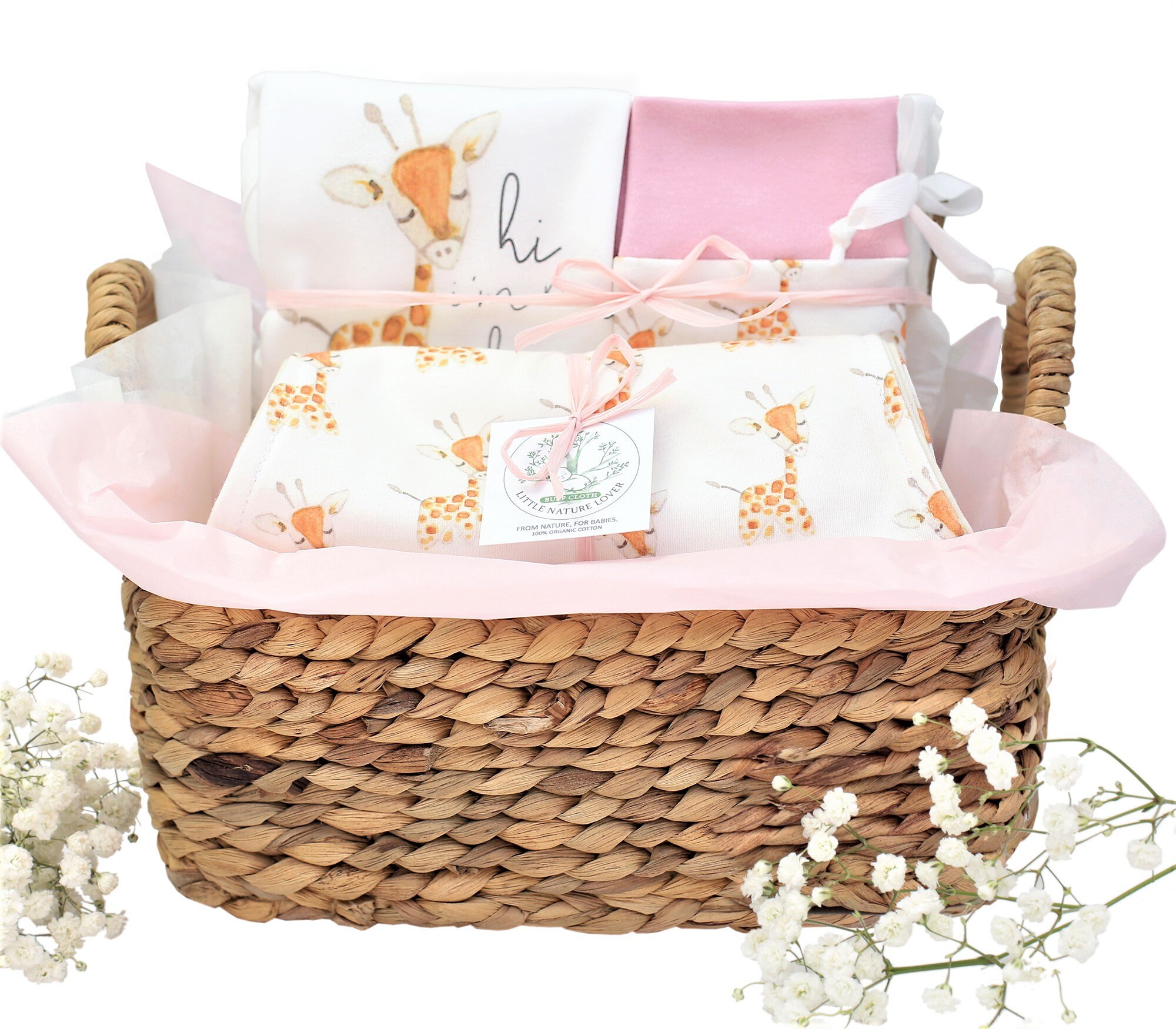 Baby Shower, Welcome Baby Gift Basket 