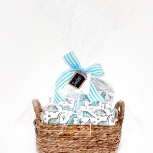 Baby Boy Gift Basket, Organic Baby Gift Basket, Baby Boy Gift, Newborn Gift Basket, Giraffe Baby Gift Basket, Welcome Baby Gift Basket image 9