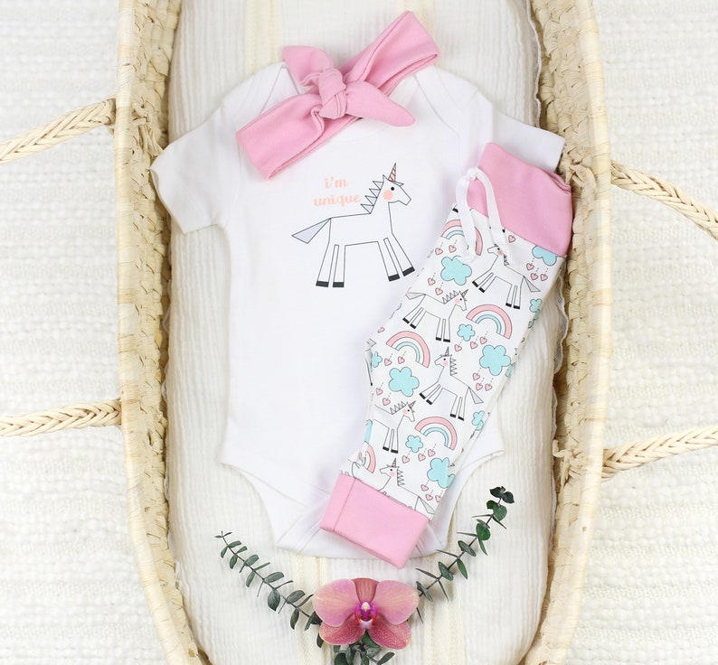 unicorn infant outfit