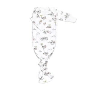 Organic Baby Clothes, Gender Neutral Baby Gown, Knot Gown Baby Clothes, Loved Baby Clothes, Coming Home Baby Clothes, Newborn Baby Clothes