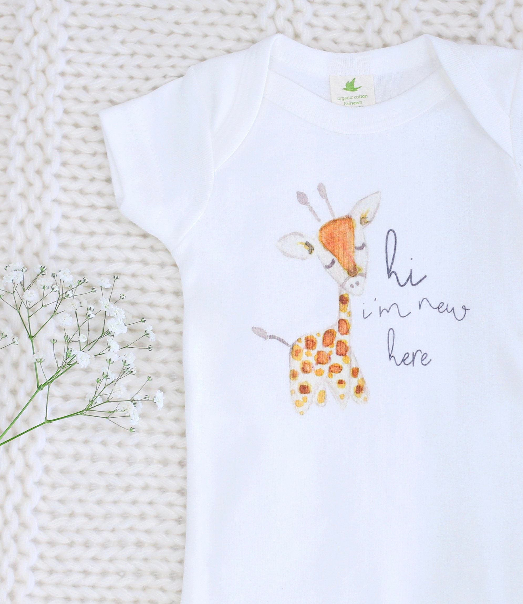 Organic Baby Clothes USA Made Onesie Gender Neutral Baby Etsy