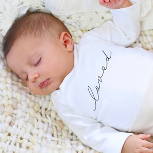 Organic Baby Clothes, Gender Neutral Baby Clothes, Loved Baby Clothes, Nature Baby Clothes, Coming Home Baby Clothes, Newborn Baby Clothes