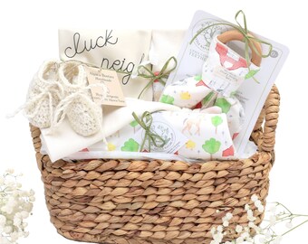 Baby Gift Basket, Organic Baby Gift Basket, Gender Neutral Baby Gift, Farm Baby Gift Basket, Newborn Gift Basket, Welcome Baby Gifts, Farm
