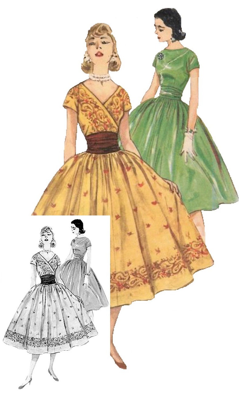 1950s Dresses Coloring Pages Book 30 PDF Pages Printable | Etsy