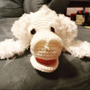 Falkor the Good Luck Dragon, Never-ending Story, Dragon Amigurumi, Dragon Plushie, Handcrafted, Crochet
