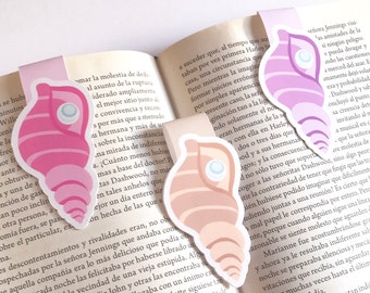 Shells Bookmarks - Sea Shells Magnetic Bookmarks