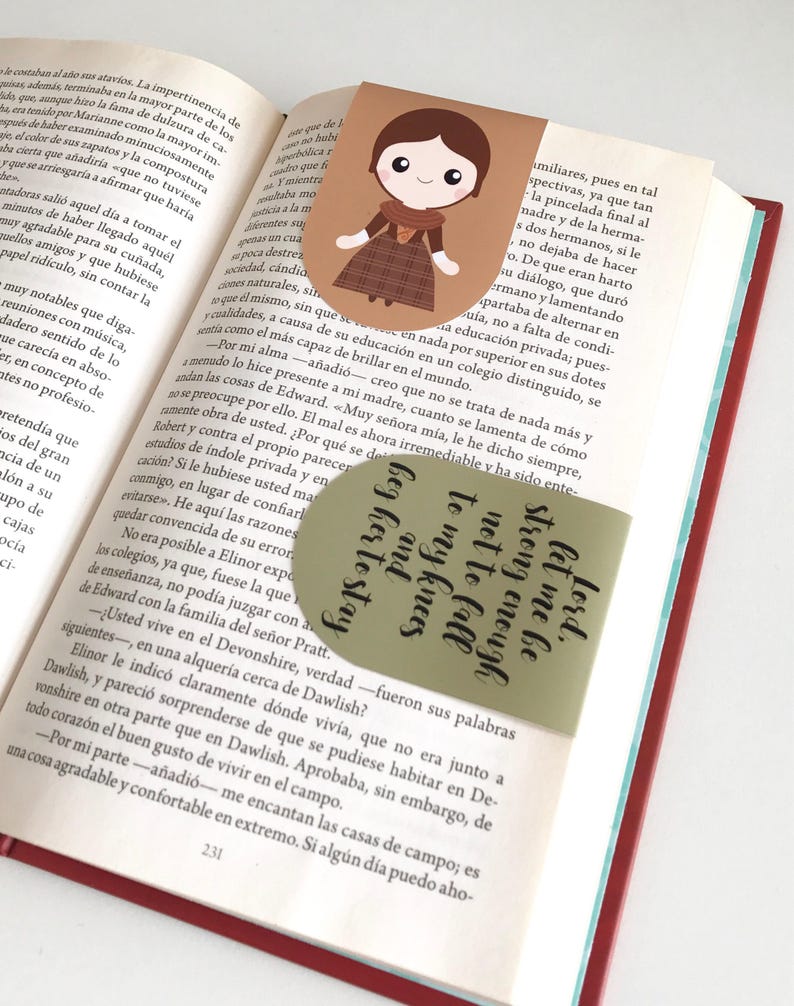 outlander magnetic bookmark outlander bookmark jamie etsy