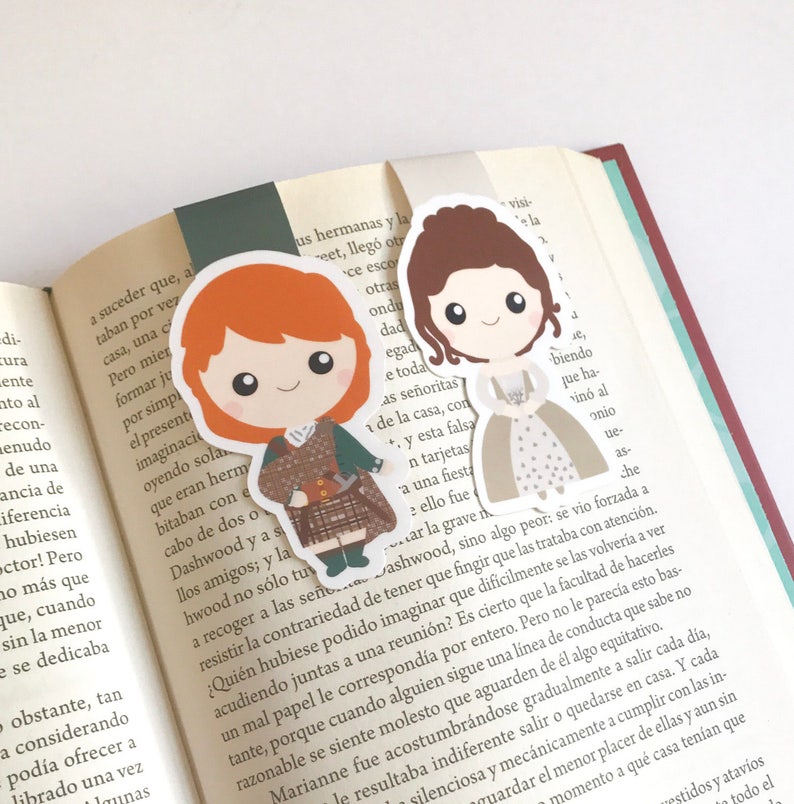outlander magnetic bookmark outlander wedding outlander etsy