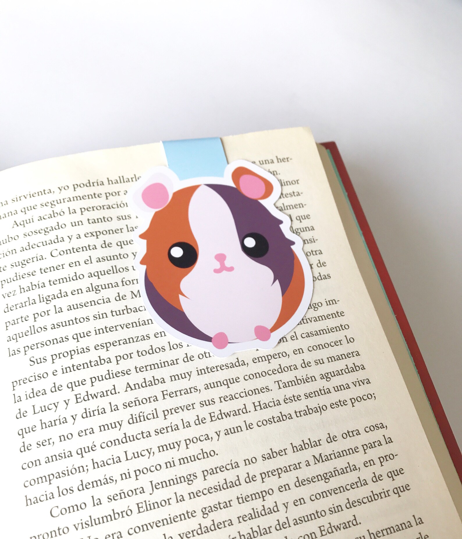 Guinea Pig Magnetic Bookmark Guinea Pig bookmark animal | Etsy