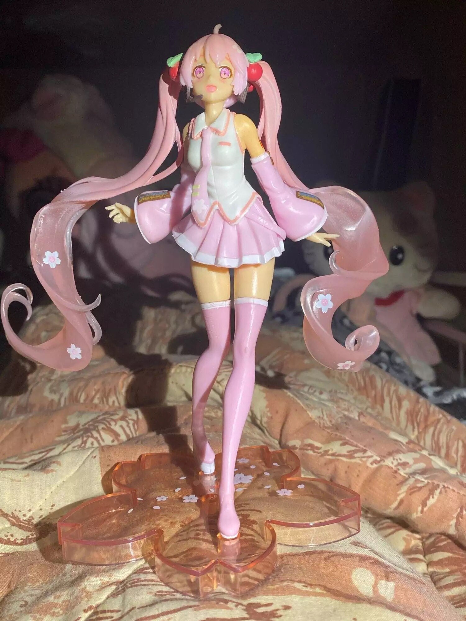 Vocaloid Hatsune Miku Project DIVA Cherry Blossoms Sakura Version PVC Figurine Vocaloid Hatsune Miku Project DIVA Cherry Blossoms Sakura Version PVC Figurine