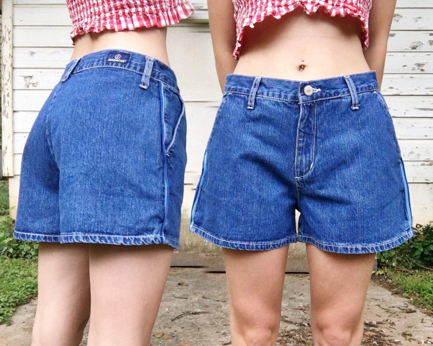 Vintage 90s Jordache Mid High Rise Dark 
