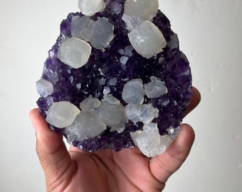 AAA Amethyst and Calcite (Brazil) .5kg