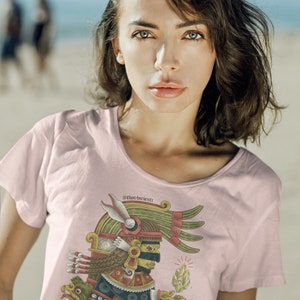 The Tezcatlipoca Crop Tee (Pale pink) Women’s