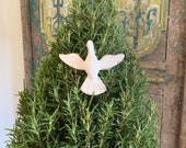 Holy Spirit of God 3 wall or Christmas tree Dove Statue - wood 100 hand carved