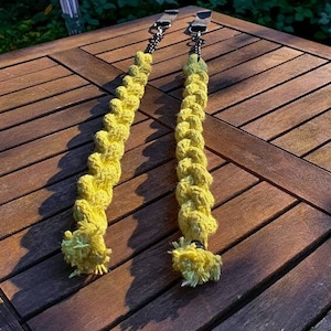 Pair Kevlar Rope Fire Snake Poi