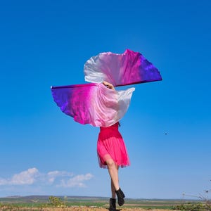 FLAG POI - silk flag poi
